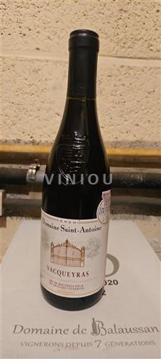 Rhônetal Vacqueyras Domaine Saint-Antoine 2020
