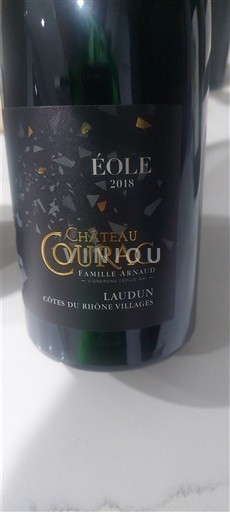 Rhônen laakso Määrittelemätön Château Courac Éole 2018