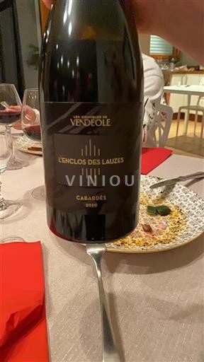 Languedoc Cabardés Les Vignobles de Vendéole L’Enclos des Lauzes 2020