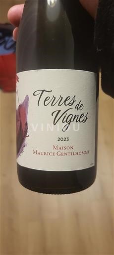 Beaujolais MAISON GENTIHOMME Terres de Vignes 2023