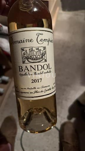 Provence Bandol Domaine Tempier 2017
