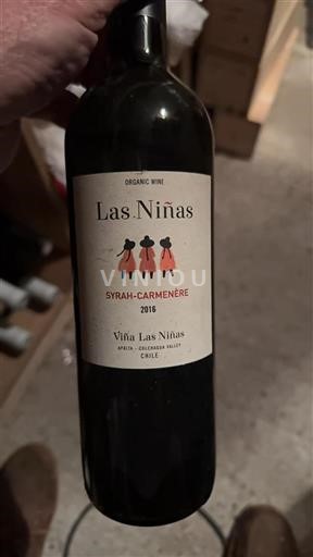 Thung lũng Colchagua Không được chỉ định Viña Las Niñas Syrah-Carmenère 2016