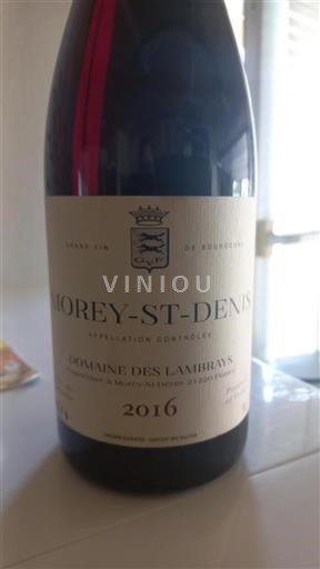 Burgund Morey-Saint-Denis Domaine Des Lambrays 2016