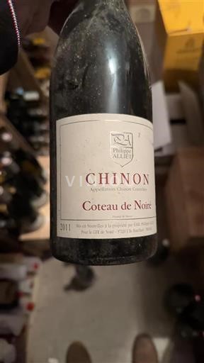 Údolí Loiry Chinon Philippe Alliet Coteau de Noire 2011