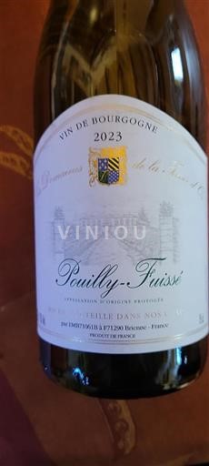Bourgogne Pouilly-fuissé Domaine Les s de la Fussié Or 2023