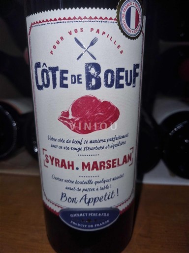 Languedoc ja Roussillon Pays d'Oc Gourmet Père & Fils Côte de Bœuf 2023