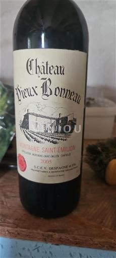 Bordeaux Montagne-Saint-Émilion Château Vieux Bonneau 2005