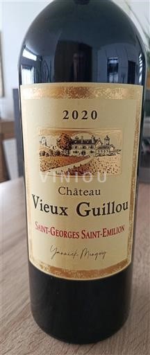 Bordeaux Saint-Georges-Saint-Émilion Château Vieux Guillou 2020