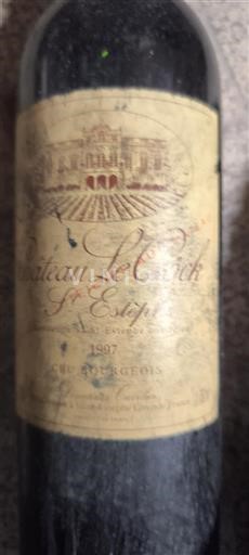 Bordéus Saint-Estèphe Cru Bourgeois Château Le Crock 1997