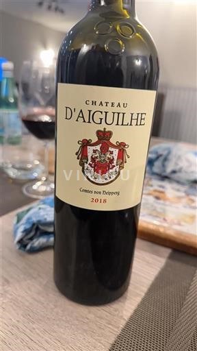Bordeaux Côtes-de-Bordeaux Château Aiguilhe 2018