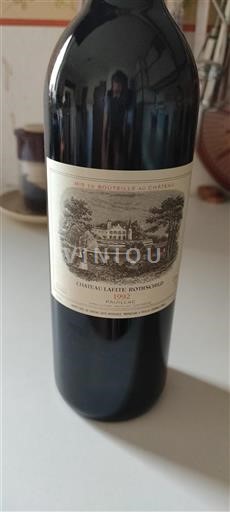 Bordéus Pauillac Grand Cru Château Lafite Rothschild 1992