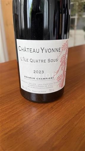 Valle della Loira Saumur-Champigny Château Yvonne L'Île Quatre Sous 2023