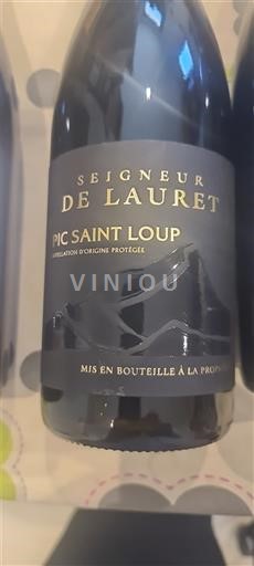 Langvedok Pic-saint-loup Seigneur de Lauret 2019