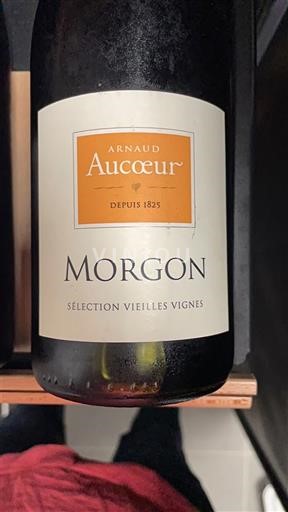 Beaujolais Morgon Arnaud Aucoeur Sélection Vieilles Vignes 2019