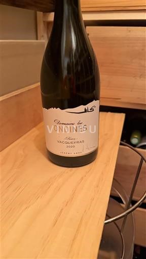 Thung lũng Rhône Vacqueyras Domaine Les Ondines 2020