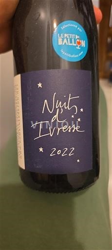 Valle del Loira Bourgueil Nuit Ivresse 2022