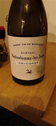 Бордо Блай-Кот-де-Бордо Château Peybonhomme-les-Tours Le Blanc Bonhomme 2021