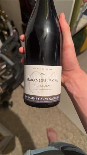 Burgundija Maranges Premier Cru Domaine Cas Venancio Clos des Rois 2023