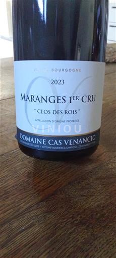 Burgundija Maranges Premier Cru Domaine Cas Venancio Clos des Rois 2023