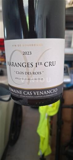 Bourgondië Maranges Premier Cru Domaine Cas Venancio Clos des Rois 2023
