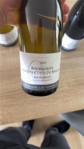 Burgundija Hautes Côtes de Beaune Domaine Cas Venance Bas de Voyen 2023