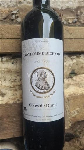 Sud-Ovest Côtes-de-duras Le Bonhomme Richard John Paul Jones Senza annata