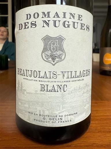 Beaujolais Domaine Des Nugues 2018