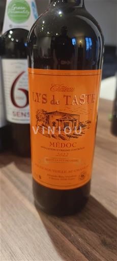 Bordeaux Médoc Château Lys de Taste 2022