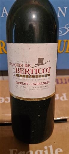 Südwestfrankreich Côtes de Duras Berticot Marquis de Berticot 2008
