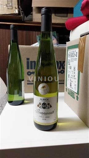 Alsácia Pinot gris Bannwarth 2016