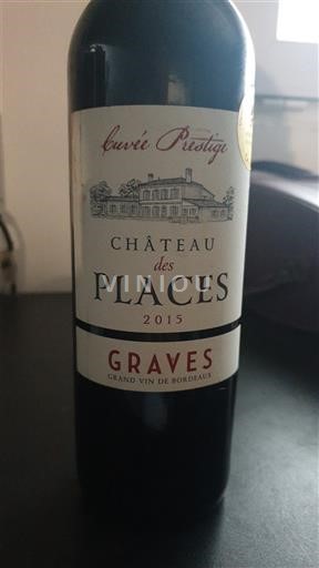 Bordeaux Graves Château Des Places Prestige 2015