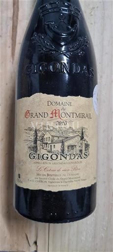 Rhônen laakso Gigondas Domaine Grand Montmirail Le Coteau de mon Rêve 2010