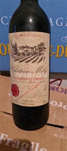 Bordeaux Puisseguin-saint-émilion Château Moly 1998