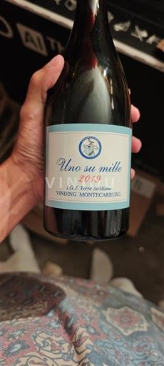 Sicily Not Specified Vinding Montecarrubo Uno su mille 2019