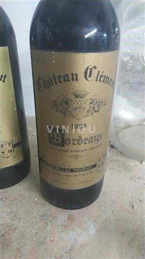 Bordéus Château Clément 1988