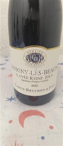 Burgundsko Savigny-lès-Beaune Camus-Bruchon & Fils Reine Joly 2022
