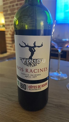 Burdeos Côtes-de-bourg Famille Raymond Nos Racines Sin añada