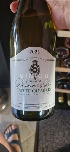 Bourgogne Petit-chablis Domaine Robin 2023