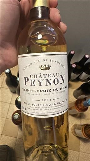 Bordeaux Sainte-Croix-Du-Mont Château Peynon 2011
