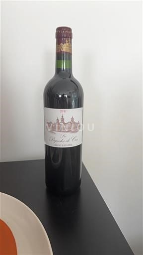 Bordeaux Saint-Estèphe Château Cos Estournel Les Pagodes de Cos 2011
