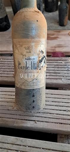 Burdeos Saint-Émilion Gran Cru Grand Cru Château Barde-Haut 2001