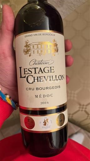 Burdeos Médoc Cru Bourgeois Château Lestage Chevillon 2016