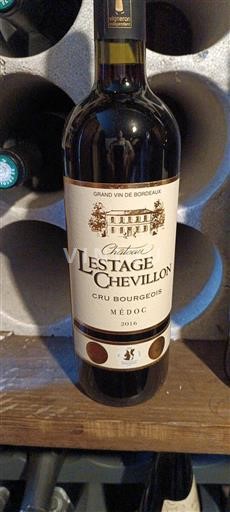 Burdeos Médoc Cru Bourgeois Château Lestage Chevillon 2016