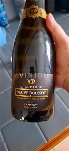 Champaña Champán Veuve Doussot Tradition Sin añada