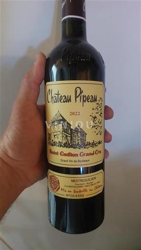 Burdeos Saint-Émilion Gran Cru Grand Cru Château Pipeau 2022