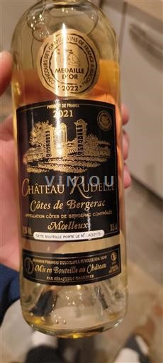 Tây Nam Côtes-de-bergerac Château Rudelle 2021
