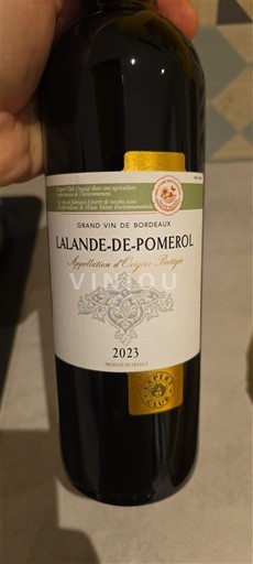 Bordeaux Lalande-de-pomerol Expert Club 2023