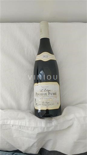 Dolina Loare Pouilly-fumé Domaine Des Champs L'Éloge 2022