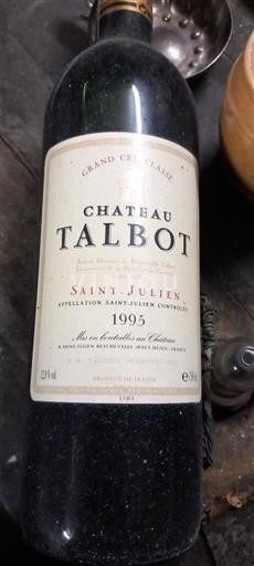 Bordeaux Saint-Julien Grand Cru Château Talbot 1995
