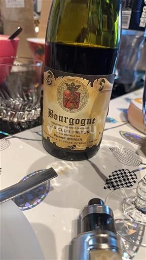 Bourgogne Bernard Munier Les Clos Prieur 1995